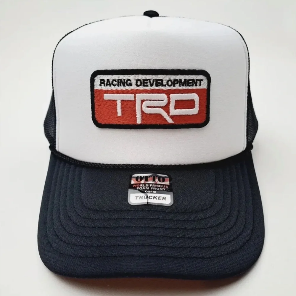 Other | Trd Toyota Embroidered Patch Hat Cap Vintage Foam Trucker Style ...
